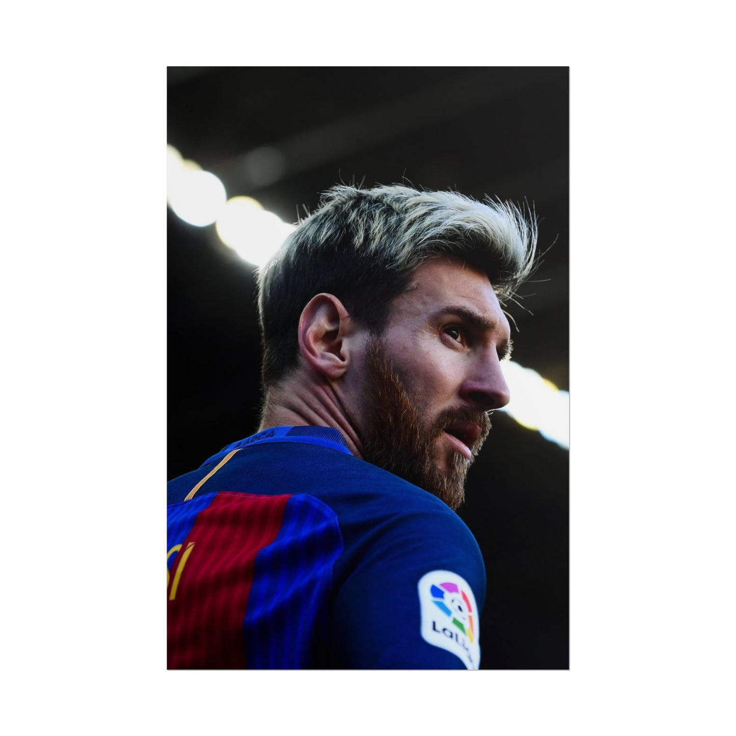 Lionel Messi Barcelona Poster
