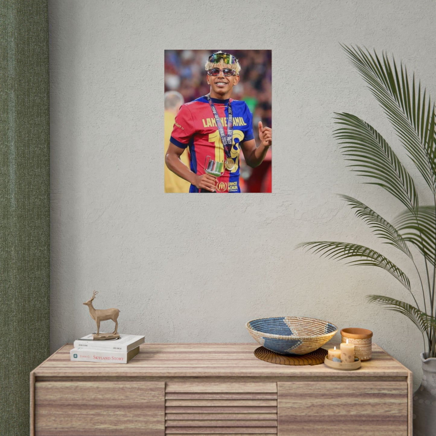 Lamine Yamal Barcelona Poster