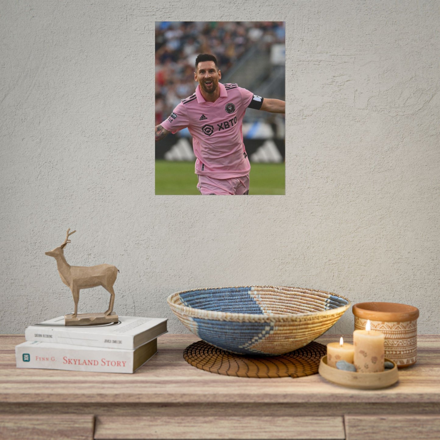 Lionel Messi Inter Miami Poster
