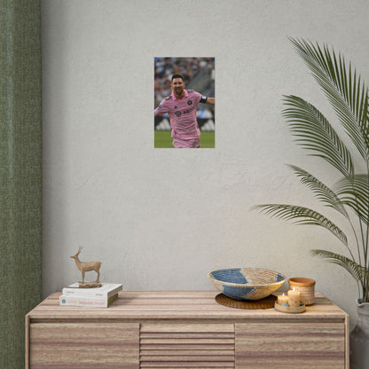 Lionel Messi Inter Miami Poster