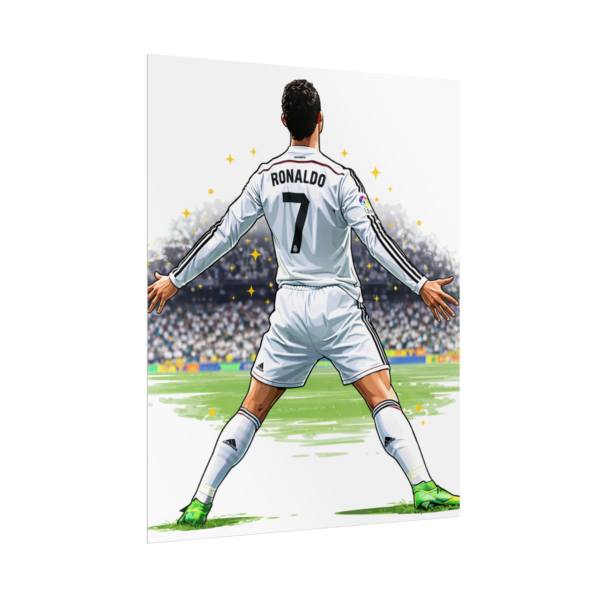 Cristiano Ronaldo Celebration Rolled Poster