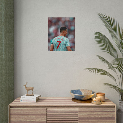 Cristiano Ronaldo Manchester United Poster