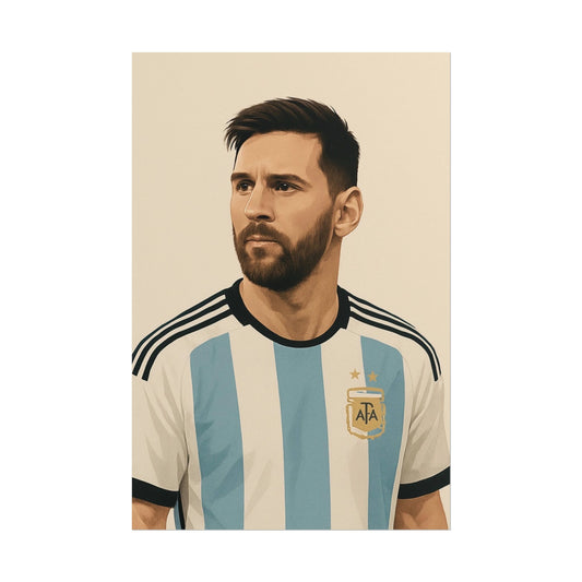 Lionel Messi Argentina Poster