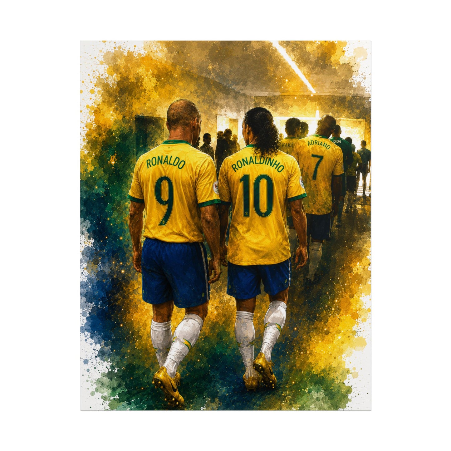 Brazil Legends Poster