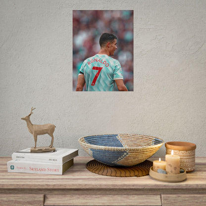 Cristiano Ronaldo Manchester United Poster