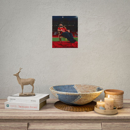 Mo Salah Throne Poster