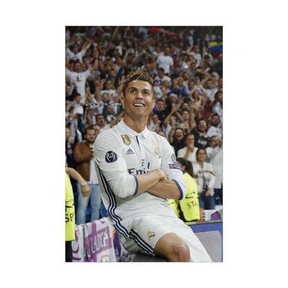 Cristiano Ronaldo Iconic Celebration Poster
