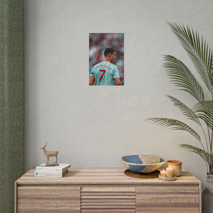 Cristiano Ronaldo Manchester United Poster