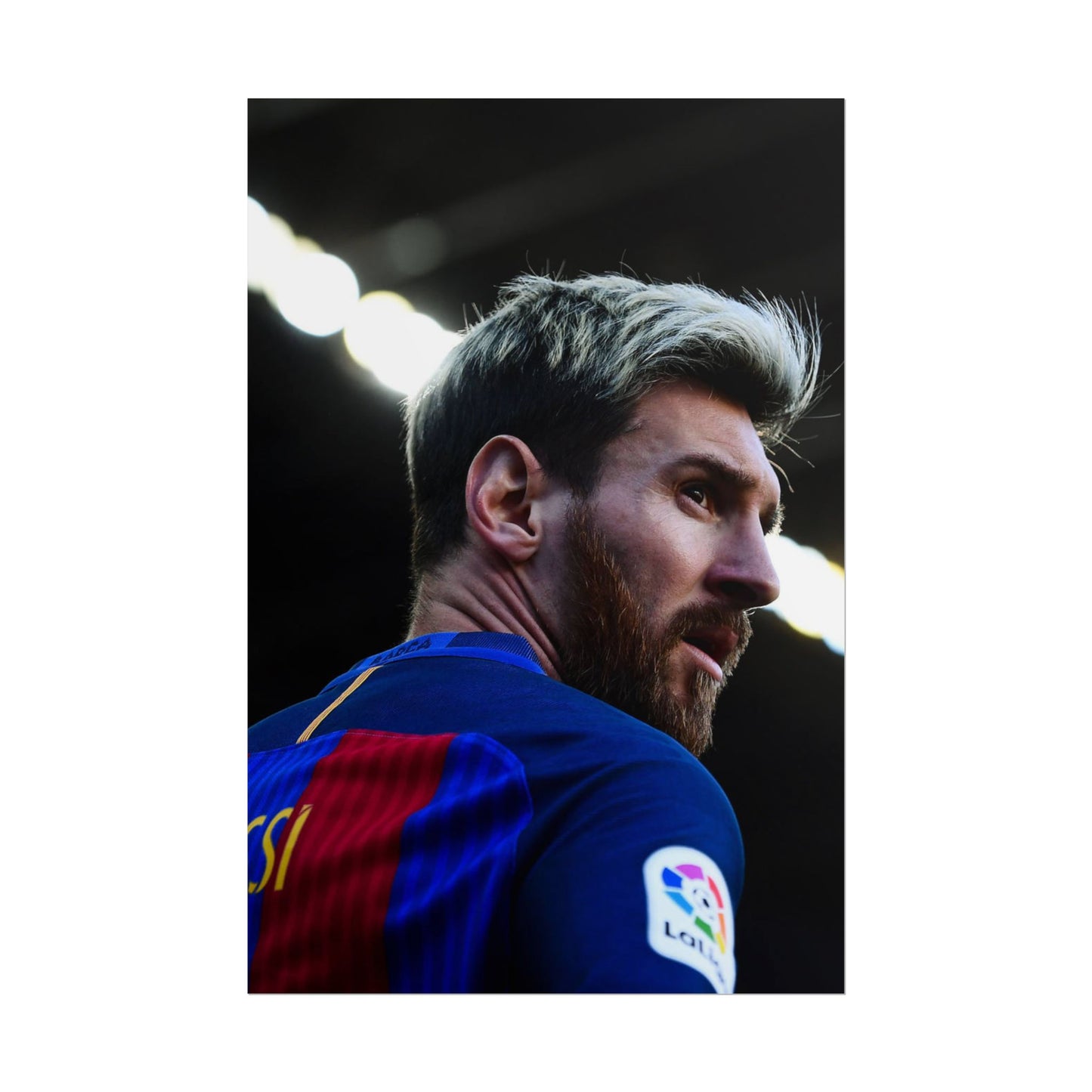 Lionel Messi Barcelona Poster