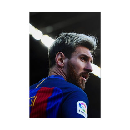 Lionel Messi Barcelona Poster