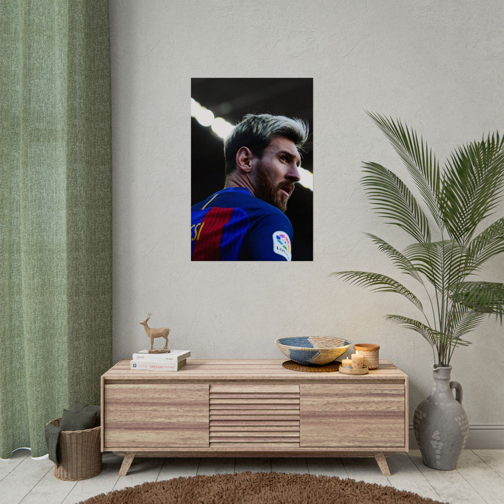 Lionel Messi Barcelona Poster - Soccer Rolled Poster
