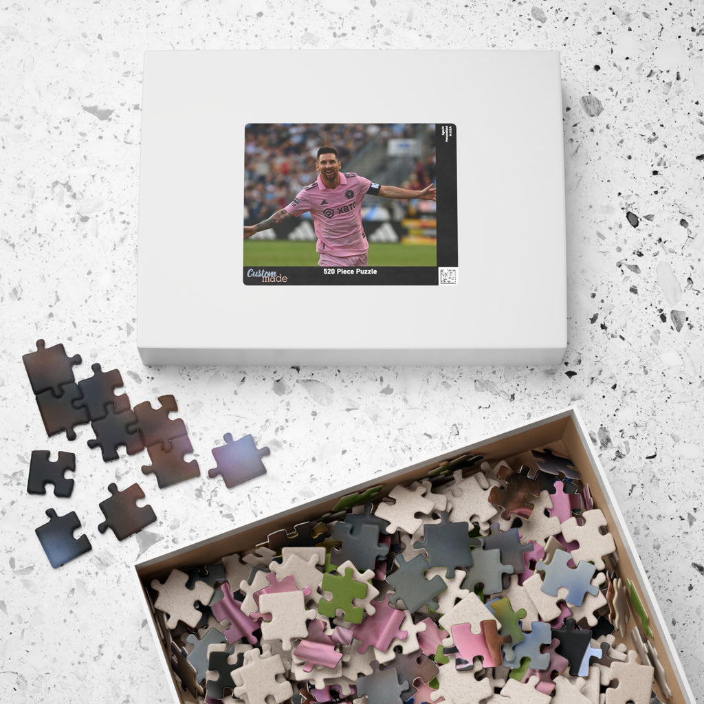 Lionel Messi Celebration Photo Puzzle — 110/252/520/1014-Piece