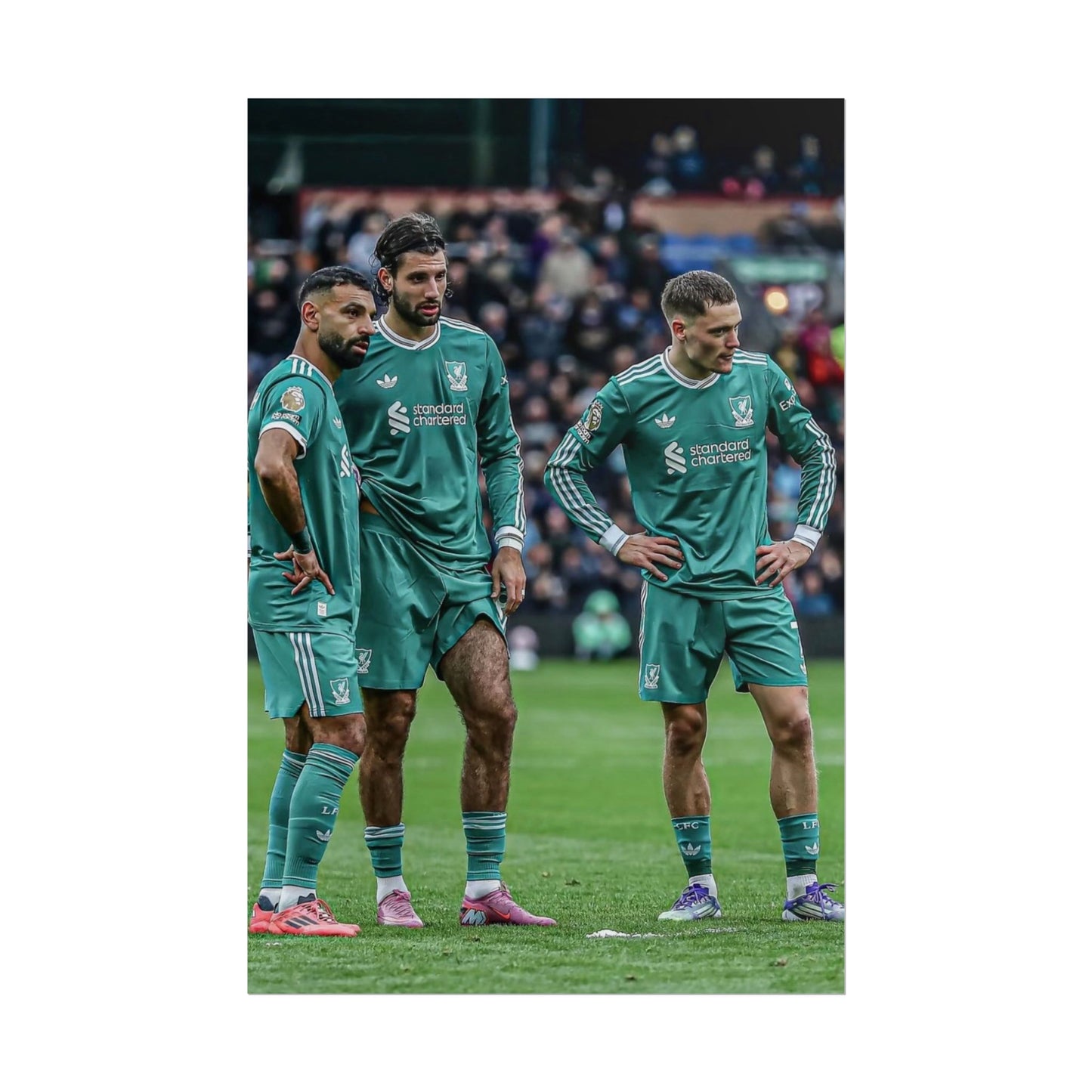 Salah, Wirtz & Szoboszlai Liverpool Poster