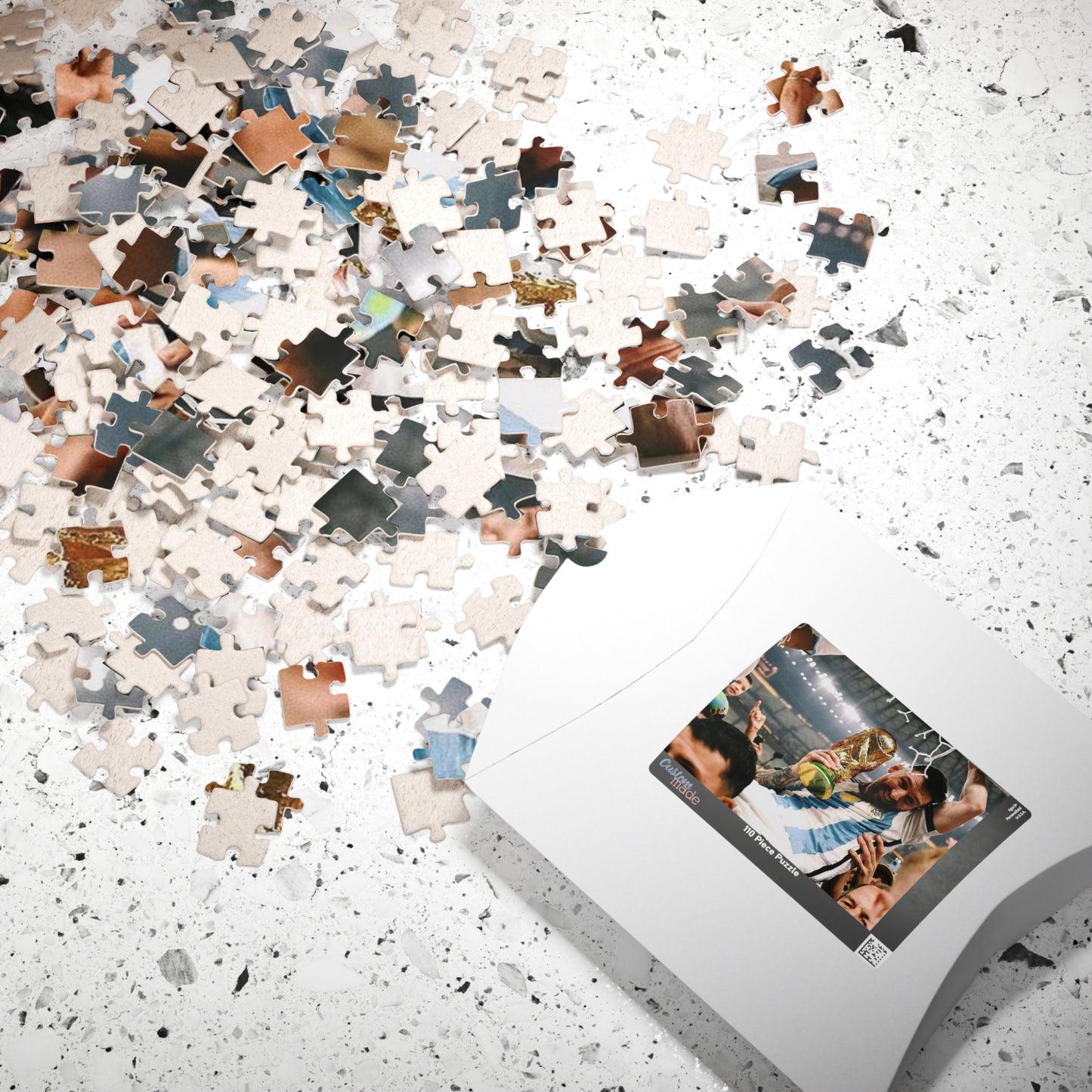 Lionel Messi World Cup 2022 Champion Puzzle