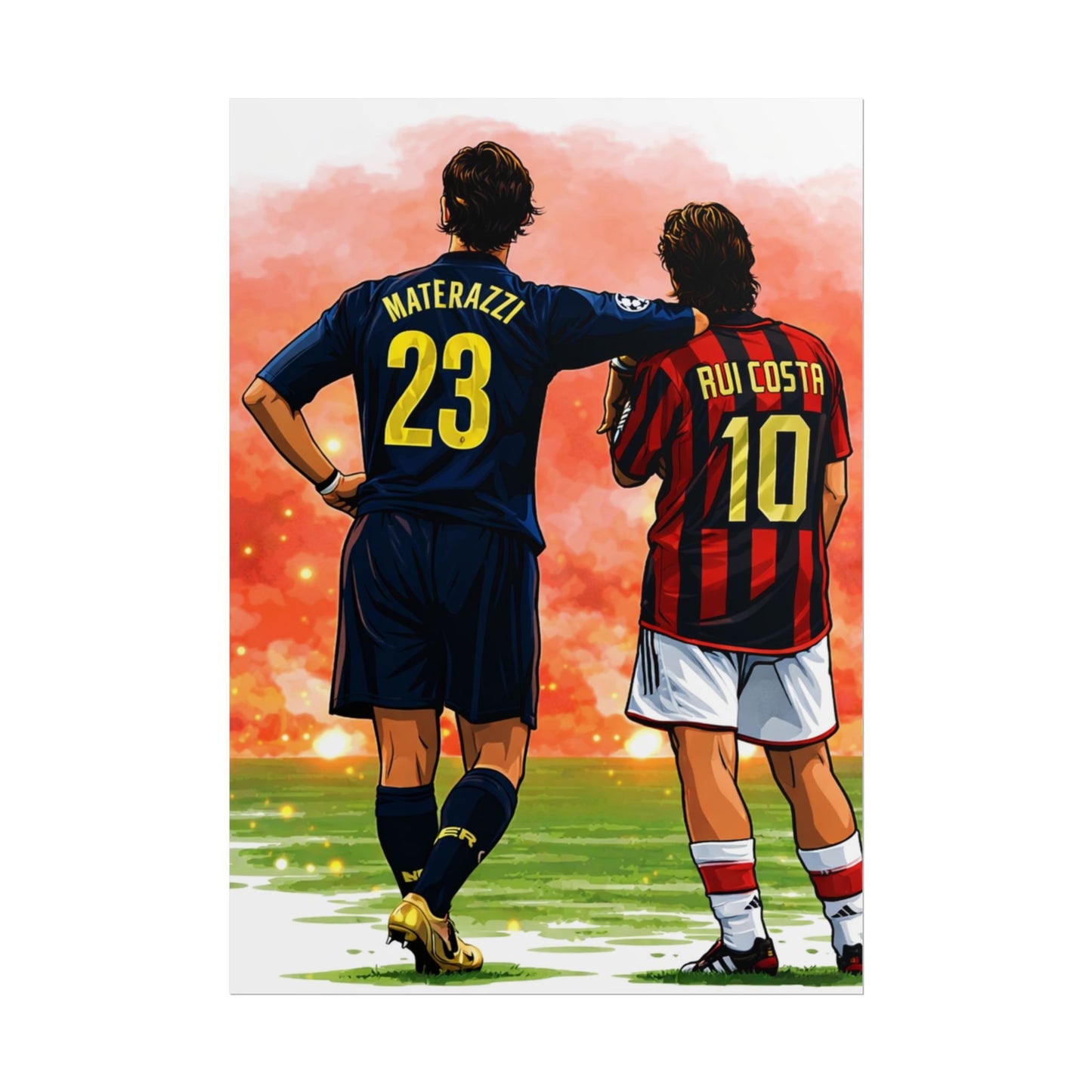 Milan Derby Poster
