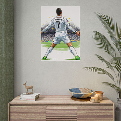 Cristiano Ronaldo Celebration Poster