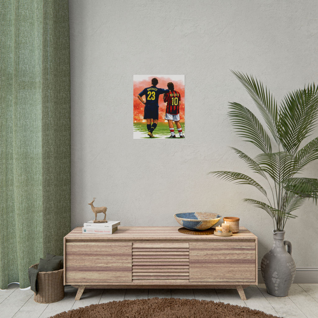 Iconic Football Rolled Poster