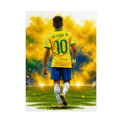 Neymar Brazil Poster