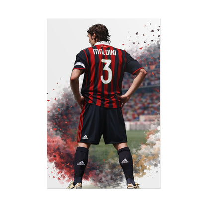 Paolo Maldini Poster