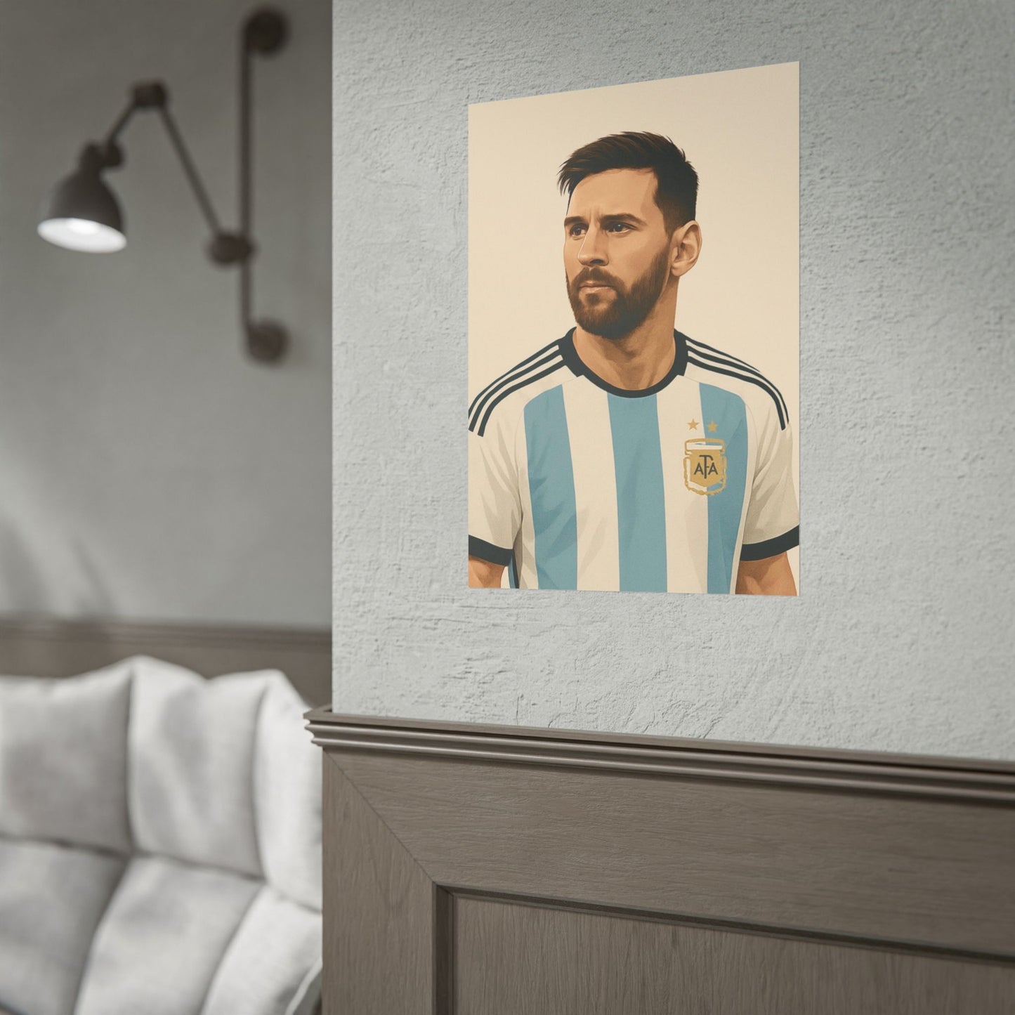 Lionel Messi Argentina Poster