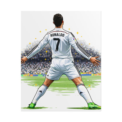Cristiano Ronaldo Celebration Poster