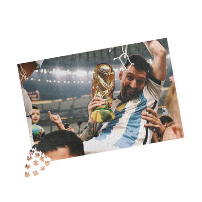 Lionel Messi World Cup 2022 Champion Puzzle