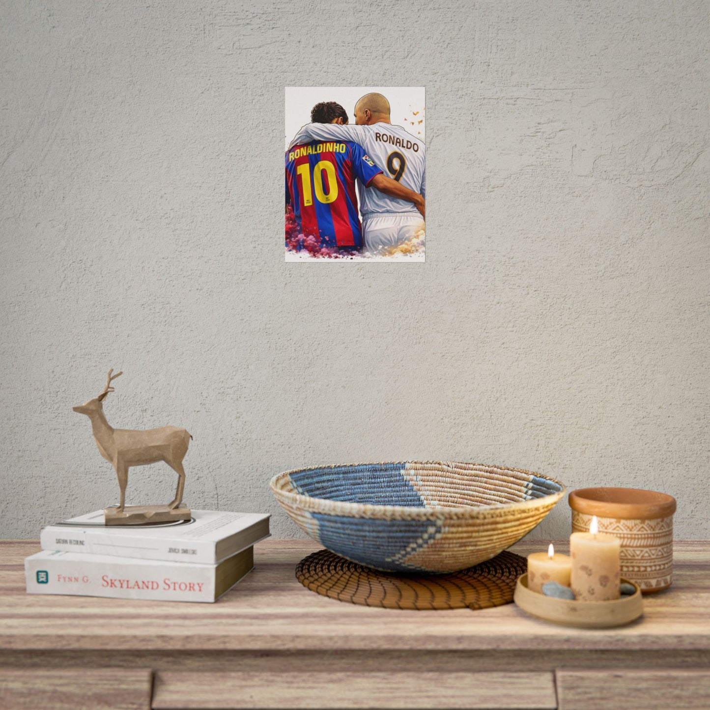 Ronaldinho & Ronaldo Poster
