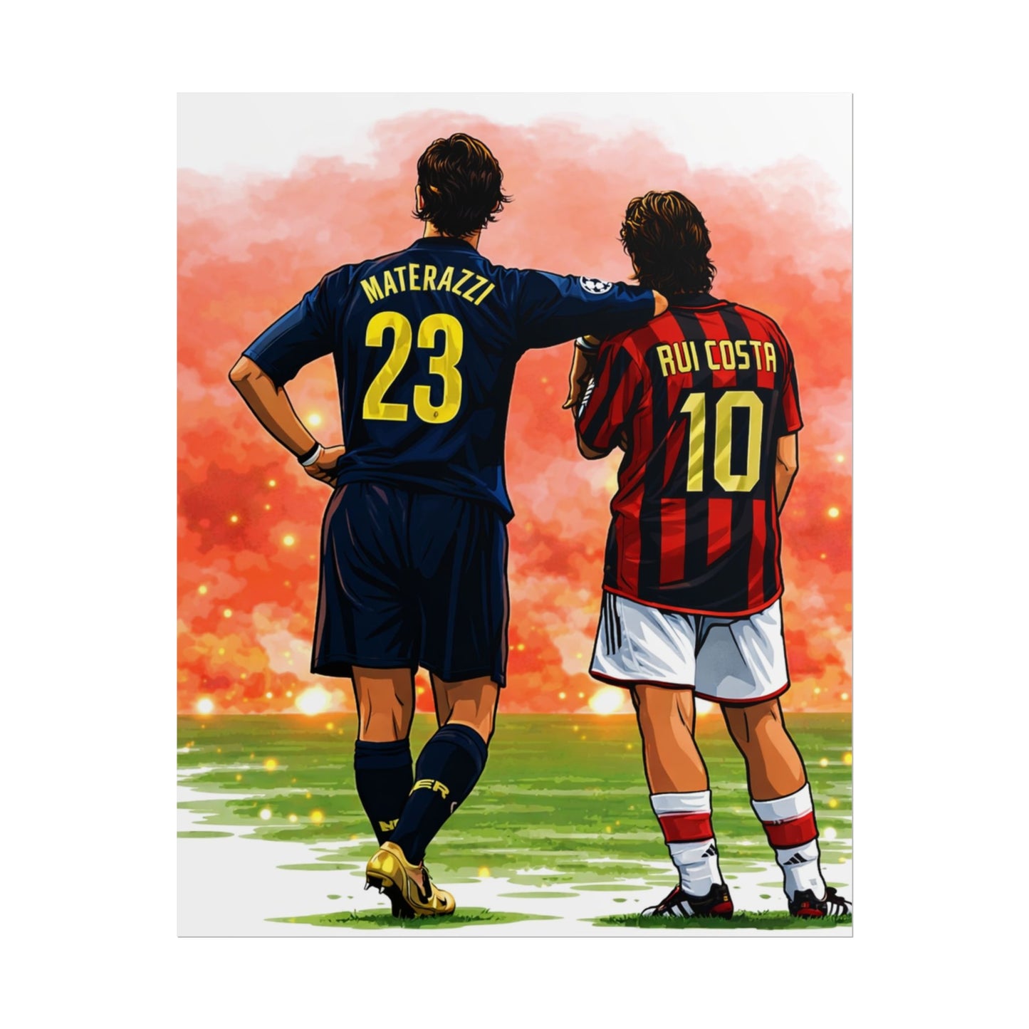 Milan Derby Poster