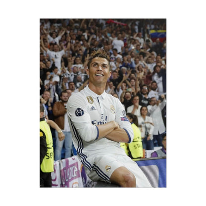 Cristiano Ronaldo Iconic Celebration Poster