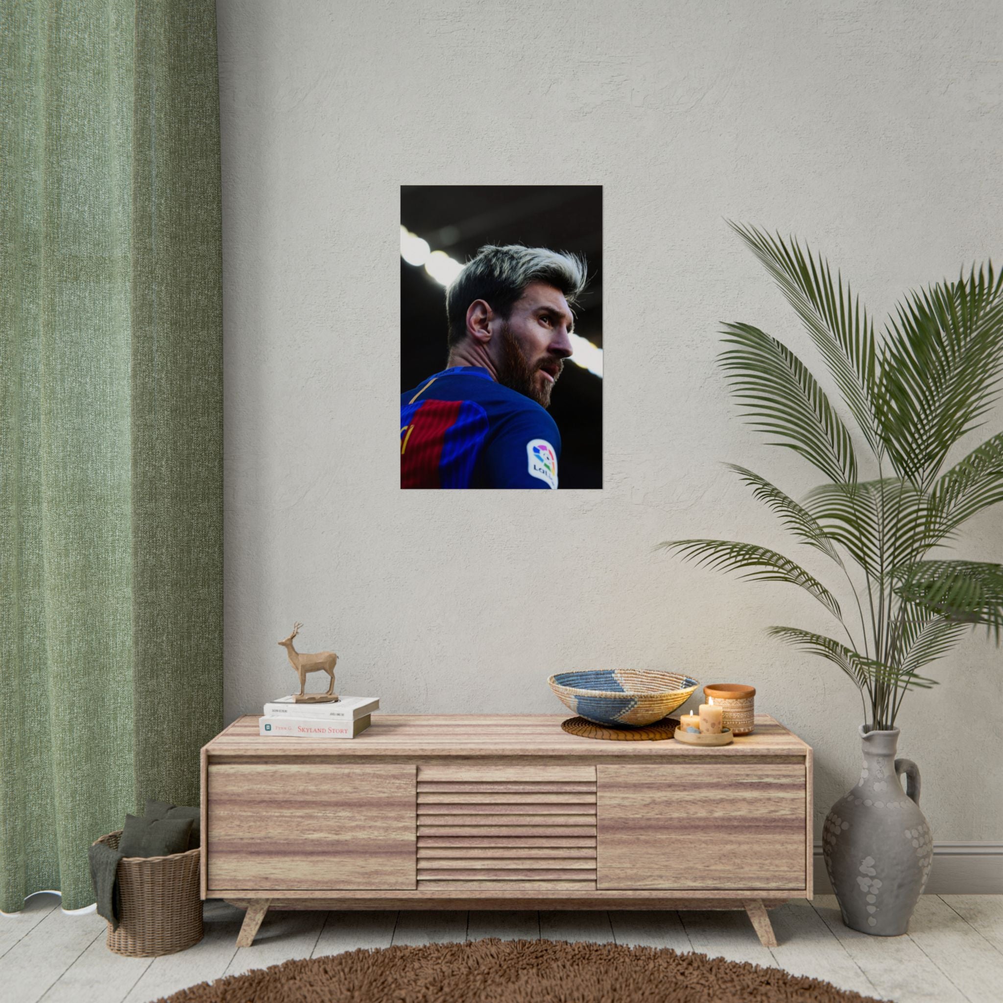 Lionel Messi Barcelona Poster - Soccer Rolled Poster