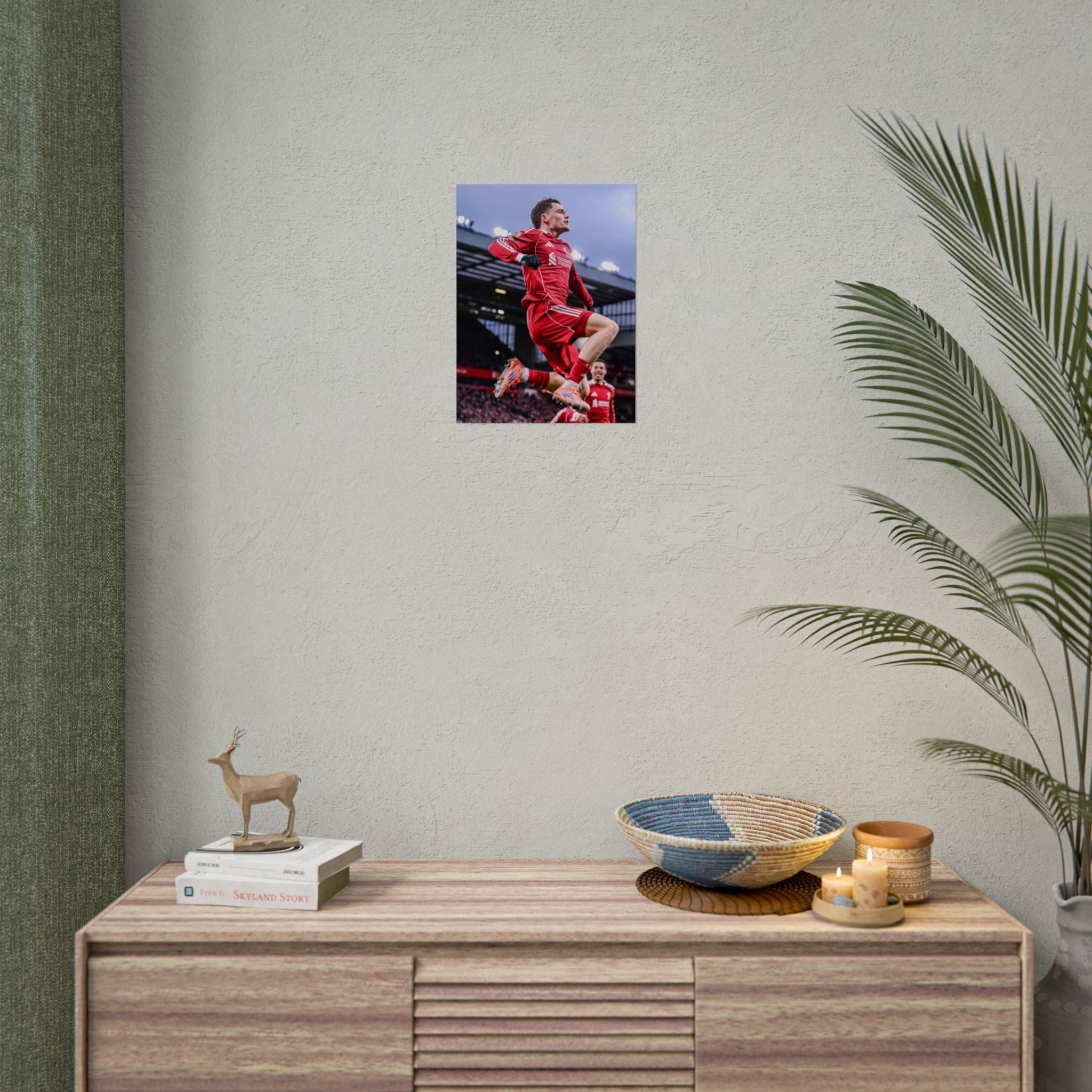Florian Wirtz - Liverpool Football Star Action Poster