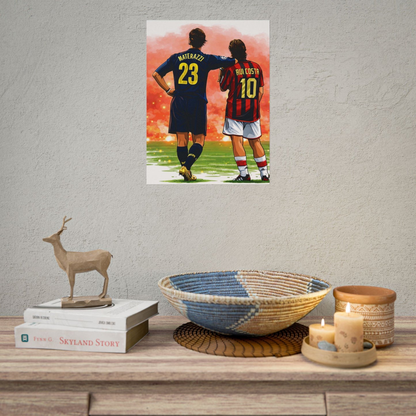 Milan Derby Poster