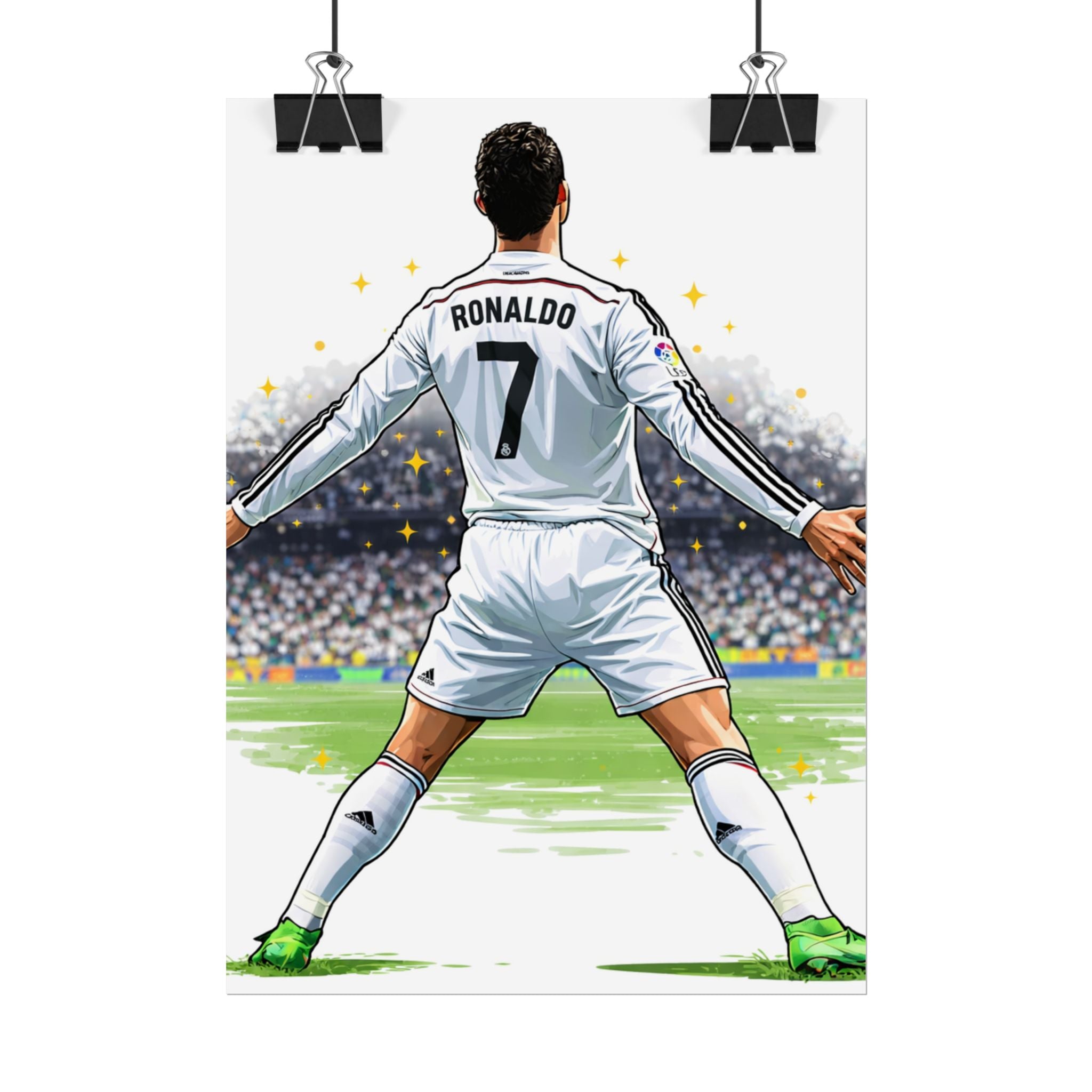 Cristiano Ronaldo Celebration Rolled Poster