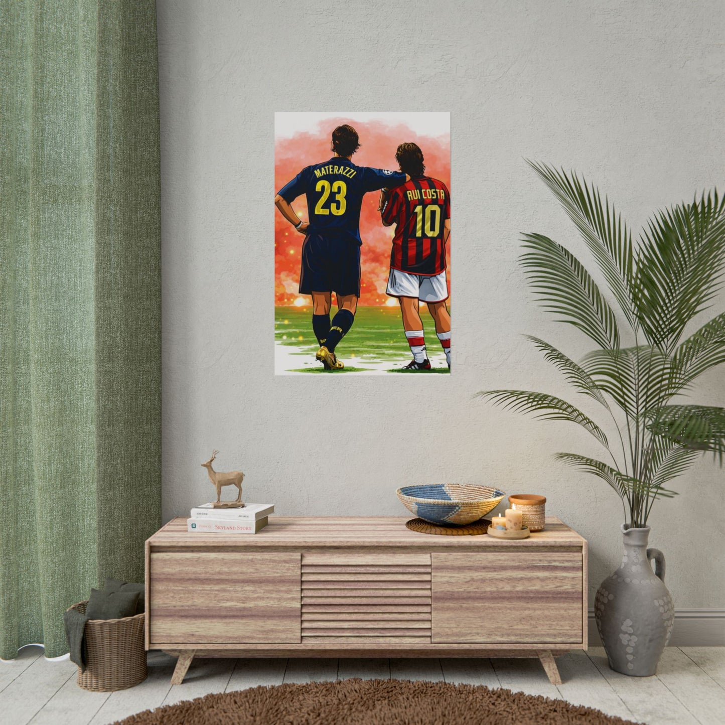 Milan Derby Poster
