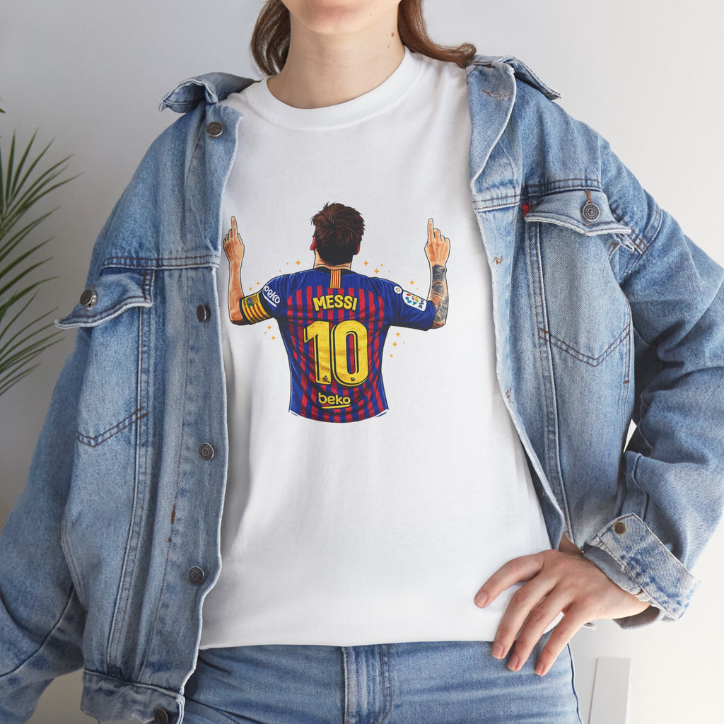 Lionel Messi Unisex Heavy Cotton Tee