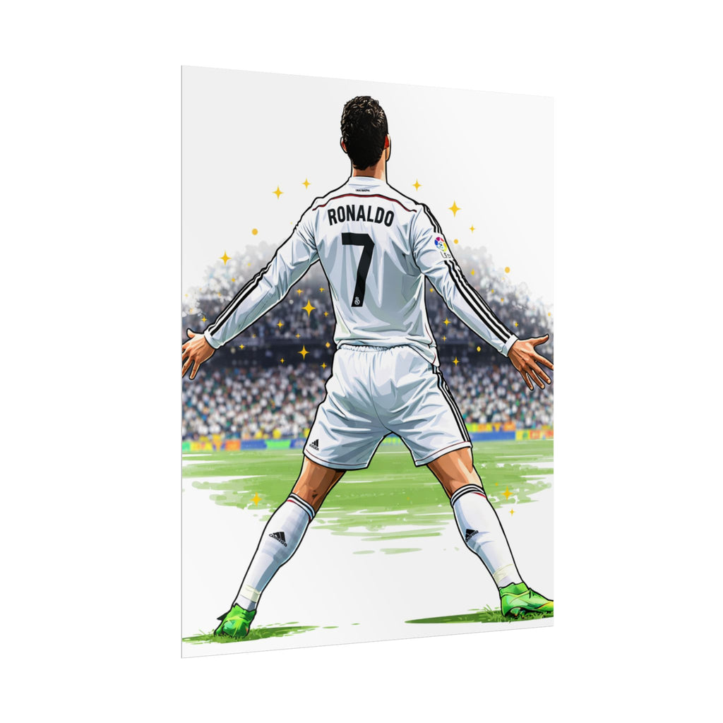 Cristiano Ronaldo Celebration Rolled Poster