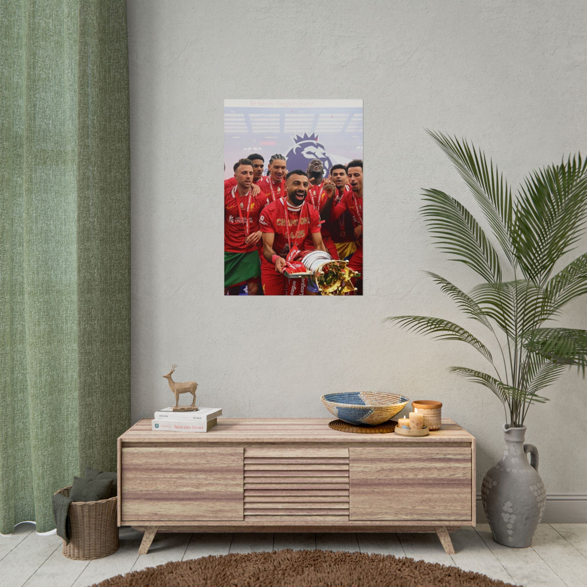 Liverpool FC Premier League Winners Photo Poster — Rolled Soccer Wall Art