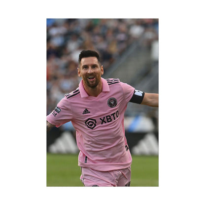 Lionel Messi Inter Miami Poster