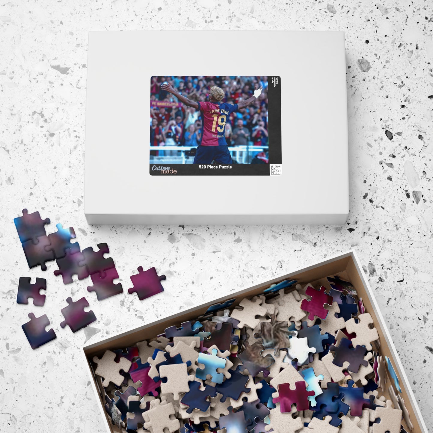 Lamine Yamal Celebration Puzzle