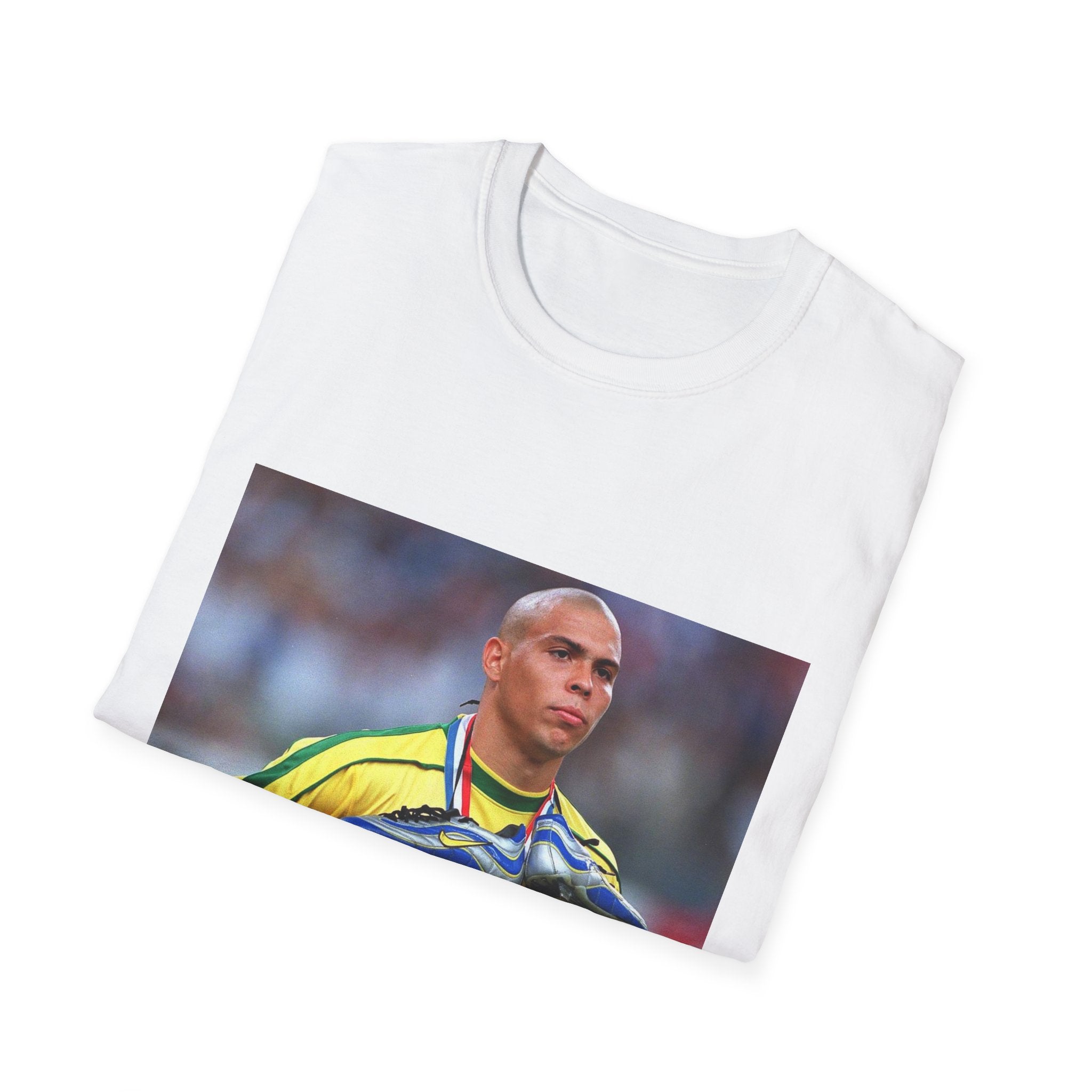 Ronaldo R9 Photo World Cup T-Shirt — Brazil Graphic Tee