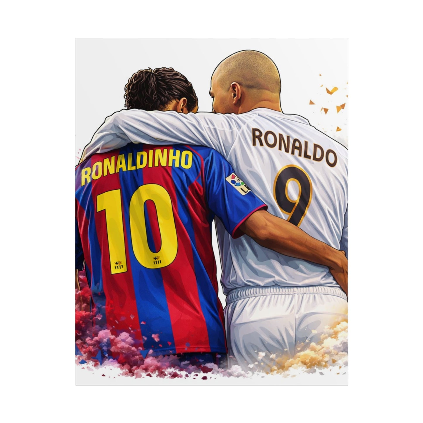 Ronaldinho & Ronaldo Poster