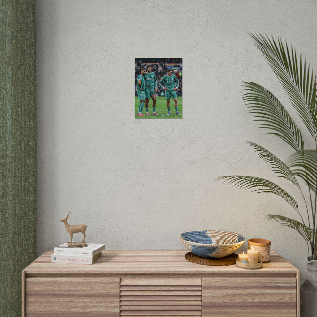 Salah, Wirtz & Szoboszlai Photo Poster - Rolled Liverpool FC Action Print