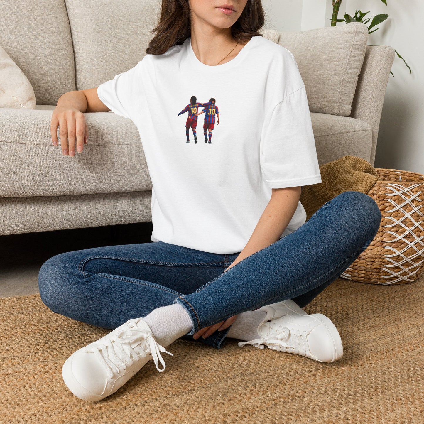 Messi & Ronaldinho Barcelona T-Shirt
