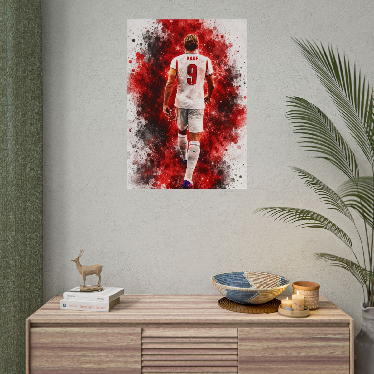 Harry Kane England Poster