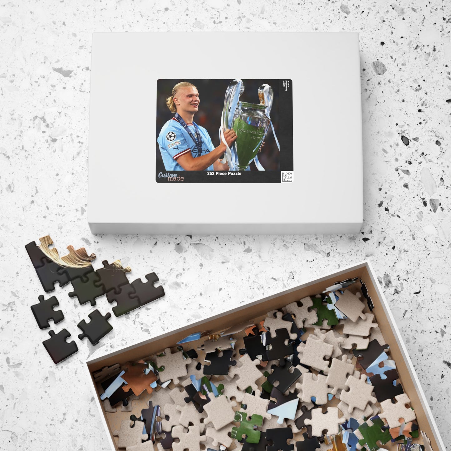 Erling Haaland Champions League Puzzle