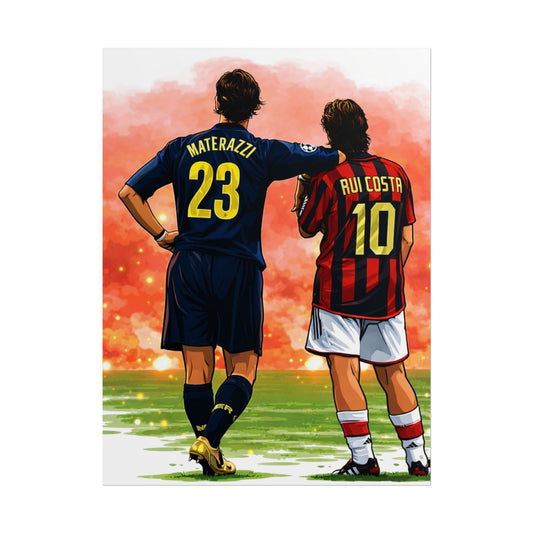 Milan Derby Poster