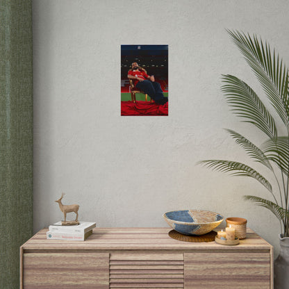 Mo Salah Throne Poster