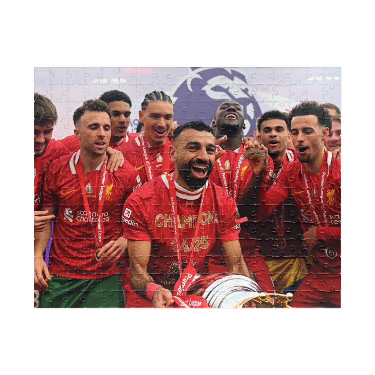 Liverpool Premier League Champions 24/25 Puzzle
