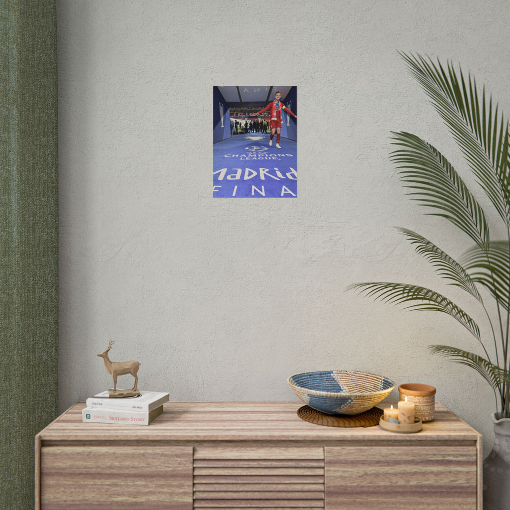 Jordan Henderson Liverpool Champions League Winners 2019 Rolled Poster