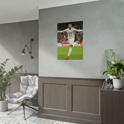 Kylian Mbappe Real Madrid Poster